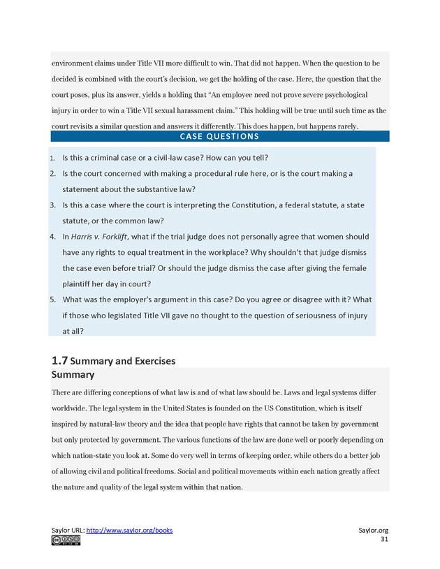 Business Law and the Legal Environment - Page 31
